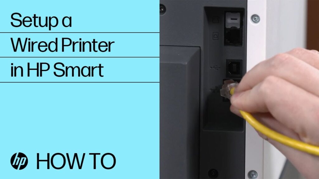 Adding a wired printer