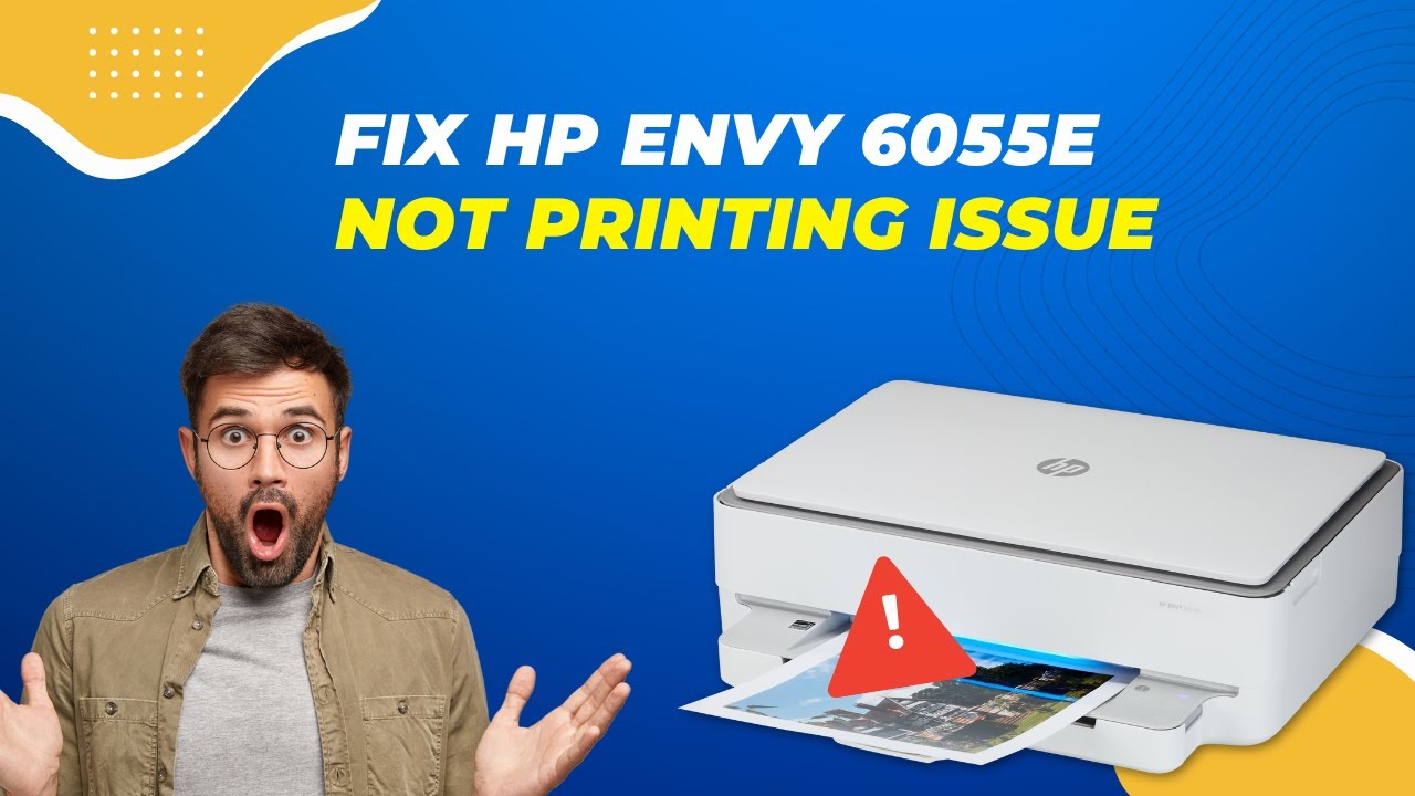 My hp envy printer won’t print